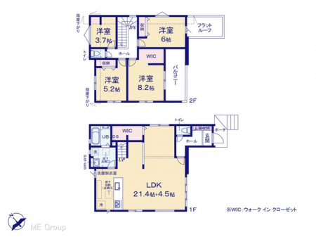 �@�Ԏ��`Floor plan�`�@�}�ʂƈقȂ�ꍇ�͌�����D��