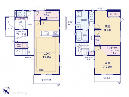 �@�Ԏ��`Floor plan�`�@�}�ʂƈقȂ�ꍇ�͌�����D��