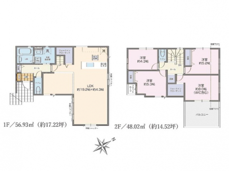 �@�Ԏ�聟2�������`Floor plan�`�}�ʂƈقȂ�ꍇ�͌�����D��  