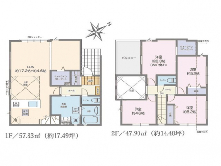 �@�Ԏ�聟3�������`Floor plan�`�}�ʂƈقȂ�ꍇ�͌�����D��  