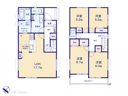 �@�Ԏ�聟�Q�������`Floor plan�`�@�}�ʂƈقȂ�ꍇ�͌�����D��