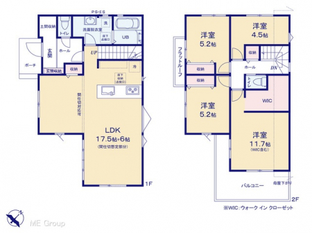 �@�Ԏ�聟�Q�������`Floor plan�`�@�}�ʂƈقȂ�ꍇ�͌�����D��
