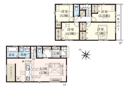 �@�Ԏ�聟2�������`Floor plan�`�}�ʂƈقȂ�ꍇ�͌�����D��  