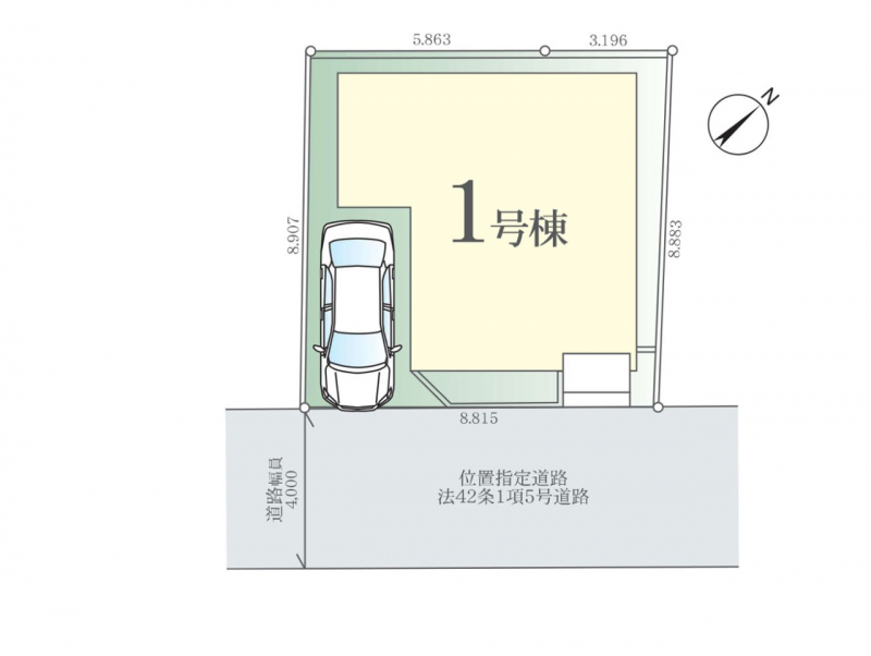 八千代市萱田 1期 新築一戸建て 全1棟 5課 千葉県八千代市萱田