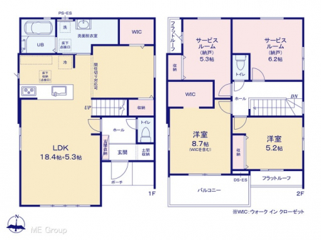 �@�Ԏ�聟�P�������`Floor plan�`�@�}�ʂƈقȂ�ꍇ�͌�����D��