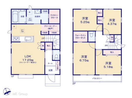 �@�Ԏ�聟B�������`Floor plan�`�}�ʂƈقȂ�ꍇ�͌�����D��  