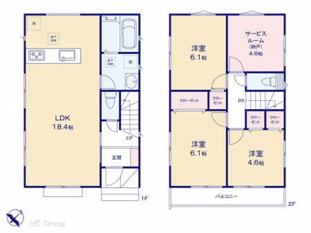 �@�Ԏ�聟�Q�������`Floor plan�`�@�}�ʂƈقȂ�ꍇ�͌�����D��