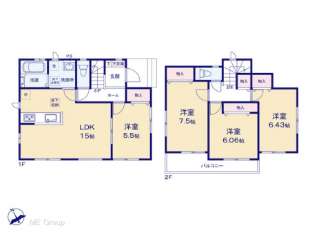 �@�Ԏ��`Floor plan�`�@�}�ʂƈقȂ�ꍇ�͌�����D��