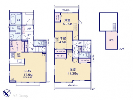 �@�Ԏ�聟�P�������`Floor plan�`�@�}�ʂƈقȂ�ꍇ�͌�����D��