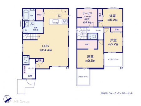 �@�Ԏ�聟�Q�������`Floor plan�`�@�}�ʂƈقȂ�ꍇ�͌�����D��