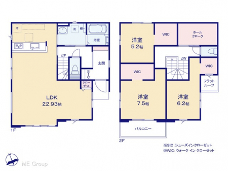 �@�Ԏ��`Floor plan�`�@�}�ʂƈقȂ�ꍇ�͌�����D��v���܂��B