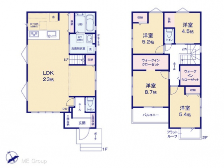 �@�Ԏ��`Floor plan�`�@�}�ʂƈقȂ�ꍇ�͌�����D��