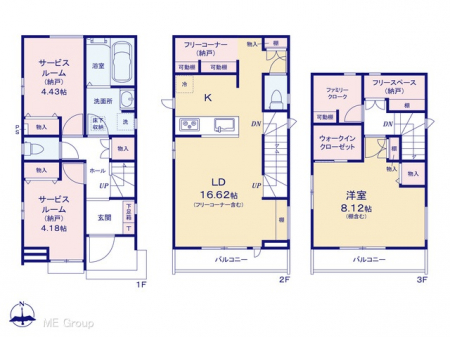�@�Ԏ�聟A�������`Floor plan�`�}�ʂƈقȂ�ꍇ�͌�����D��