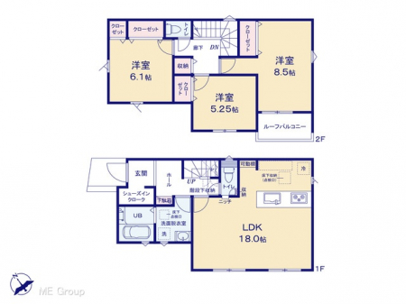 �@�Ԏ�聟�P�������`Floor plan�`�@�}�ʂƈقȂ�ꍇ�͌�����D��