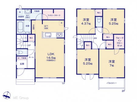 �@�Ԏ�聟B�������`Floor plan�`�@�}�ʂƈقȂ�ꍇ�͌�����D��