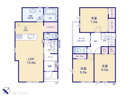 �@�Ԏ�聟�P�������`Floor plan�`�@�}�ʂƈقȂ�ꍇ�͌�����D��