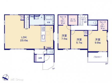�@�Ԏ�聟�Q�������`Floor plan�`�@�}�ʂƈقȂ�ꍇ�͌�����D��