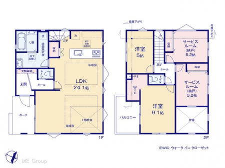 �@�Ԏ�聟�P�������`Floor plan�`�@�}�ʂƈقȂ�ꍇ�͌�����D��