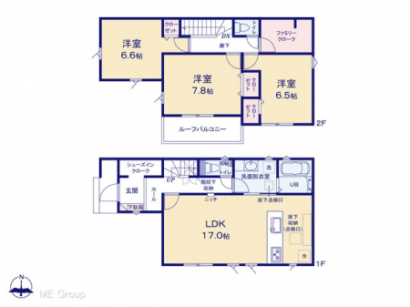 �@�Ԏ��`Floor plan�`�}�ʂƈقȂ�ꍇ�͌�����D��  
