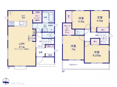 �@�Ԏ��`Floor plan�`�@�}�ʂƈقȂ�ꍇ�͌�����D��