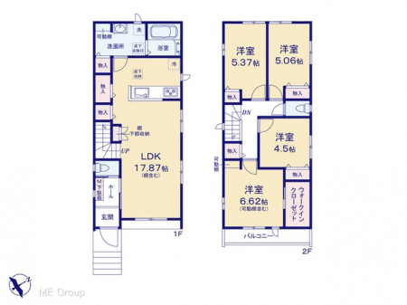 �@�Ԏ��`Floor plan�`�@�}�ʂƈقȂ�ꍇ�͌�����D��