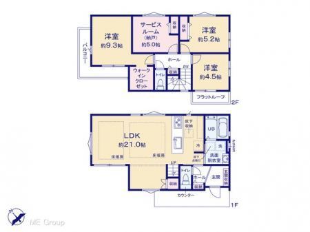 �@�Ԏ�聟1�������`Floor plan�`�}�ʂƈقȂ�ꍇ�͌�����D��    