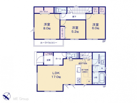 �@�Ԏ��`Floor plan�`�@�}�ʂƈقȂ�ꍇ�͌�����D��