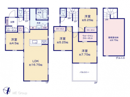 �@�Ԏ��`Floor plan�`�}�ʂƈقȂ�ꍇ�͌�����D��  