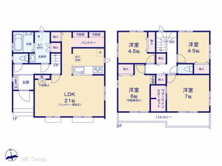 �@�Ԏ�聟F�������`Floor plan�`�}�ʂƈقȂ�ꍇ�͌�����D��  