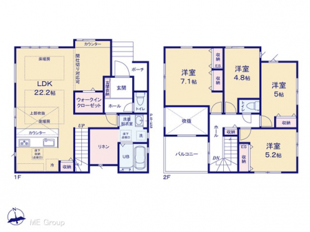 �@�Ԏ��`Floor plan�`�@�}�ʂƈقȂ�ꍇ�͌�����D��
