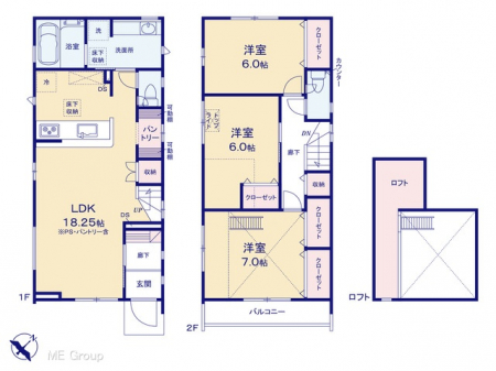 �@�Ԏ��`Floor plan�`�@�}�ʂƈقȂ�ꍇ�͌�����D��