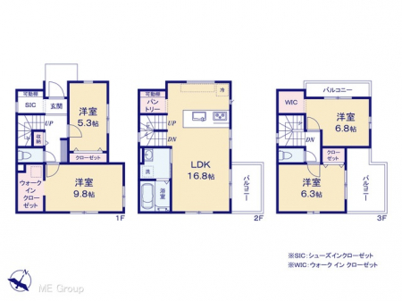 �@�Ԏ��`Floor plan�`�@�}�ʂƈقȂ�ꍇ�͌�����D��