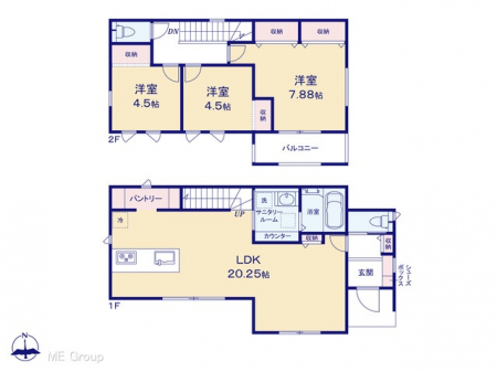 �@�Ԏ��`Floor plan�`�@�}�ʂƈقȂ�ꍇ�͌�����D��