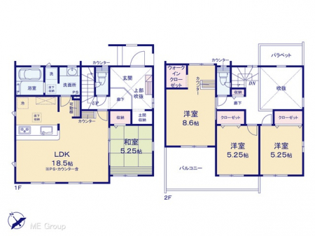 �@�Ԏ��`Floor plan�`�@�}�ʂƈقȂ�ꍇ�͌�����D��