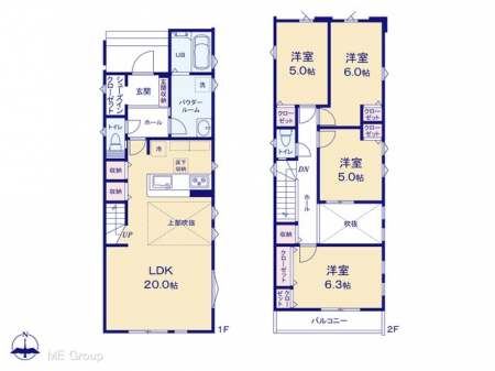 �@�Ԏ�聟�Q�������`Floor plan�`�@�}�ʂƈقȂ�ꍇ�͌�����D��