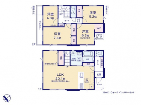 �@�Ԏ�聟2�������`Floor plan�`�}�ʂƈقȂ�ꍇ�͌�����D��  