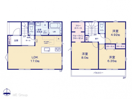 �@�Ԏ��`Floor plan�`�@�}�ʂƈقȂ�ꍇ�͌�����D��