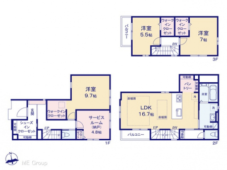 �@�Ԏ��`Floor plan�`�@�}�ʂƈقȂ�ꍇ�͌�����D��