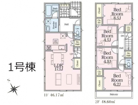 �@�Ԏ��`Floor plan�`�@�}�ʂƈقȂ�ꍇ�͌�����D��v���܂��B