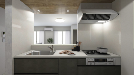 ���̑��@����-Kitchen-�y�R���������\�z�}�@�L�b�`�����烊�r���O�����n����Ζʎ��̊Ԏ������������Ȃ��炲�Ƒ��̗l�q��������̂ŁA�����Ȃ��q�l�����邲�ƒ�ɂ����������S�̏Z�܂��ł���