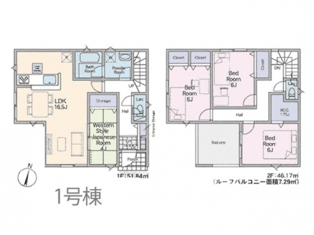 �@�Ԏ�聟1�������`Floor plan�`�}�ʂƈقȂ�ꍇ�͌�����D��  