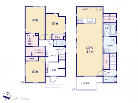 �@�Ԏ�聟No.5���`Floor plan�`�@�}�ʂƈقȂ�ꍇ�͌�����D��