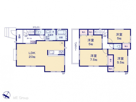 �@�Ԏ�聟2�������`Floor plan�`�}�ʂƈقȂ�ꍇ�͌�����D��