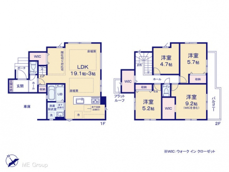 �@�Ԏ��`Floor plan�`�}�ʂƈقȂ�ꍇ�͌�����D��  