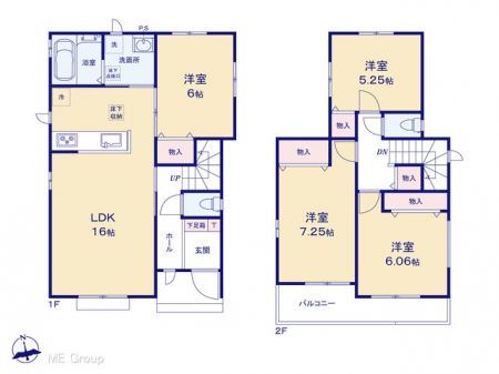 �@�Ԏ�聟B�������`Floor plan�`�@�}�ʂƈقȂ�ꍇ�͌�����D��