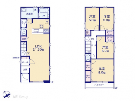 �@�Ԏ�聟2�������`Floor plan�`�}�ʂƈقȂ�ꍇ�͌�����D��  