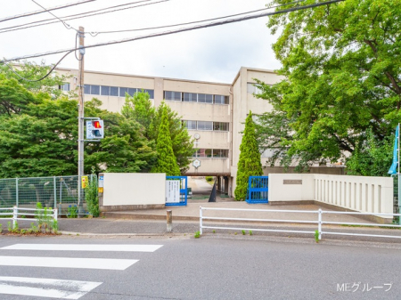 周辺環境　小学校 400m 松戸市立柿ノ木台小学校