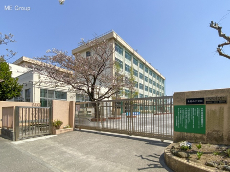 周辺環境　中学校 50m 江戸川区立東葛西中学校