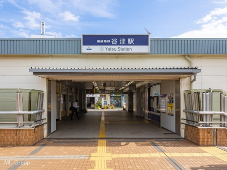 周辺環境　駅 1120m 京成本線「谷津」駅