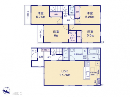 @Ԏ聟P`Floor plan`@}ʂƈقȂꍇ͌D